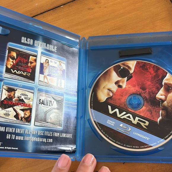 War Blu-ray Jet Li Jason Statham John Lone Devon Aoki Luis Guzman Ryo Ishibashi - Picture 3 of 3